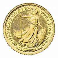 Gold & Silver Coins 1/10oz Half Ounce Gold Royal Mint Britannia 9999 Bullion Coin