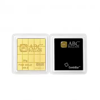 20x1g CombiBar ABC Minted Tablet Gold