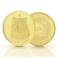  1oz ABC Bullion Minted Lunar Tiger 9999 Coin Gold