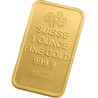 Gold Bullion Bars 1oz PAMP Minted Gold Bar