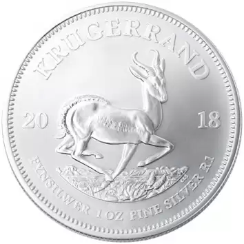 1oz Krugerrand 999 Silver Coin
