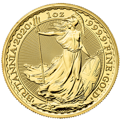 Gold & Silver Coins 1oz Gold Royal Mint Britannia 9999 Bullion Coin