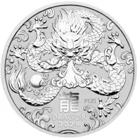  1oz Perth Mint 2024 Silver Dragons 